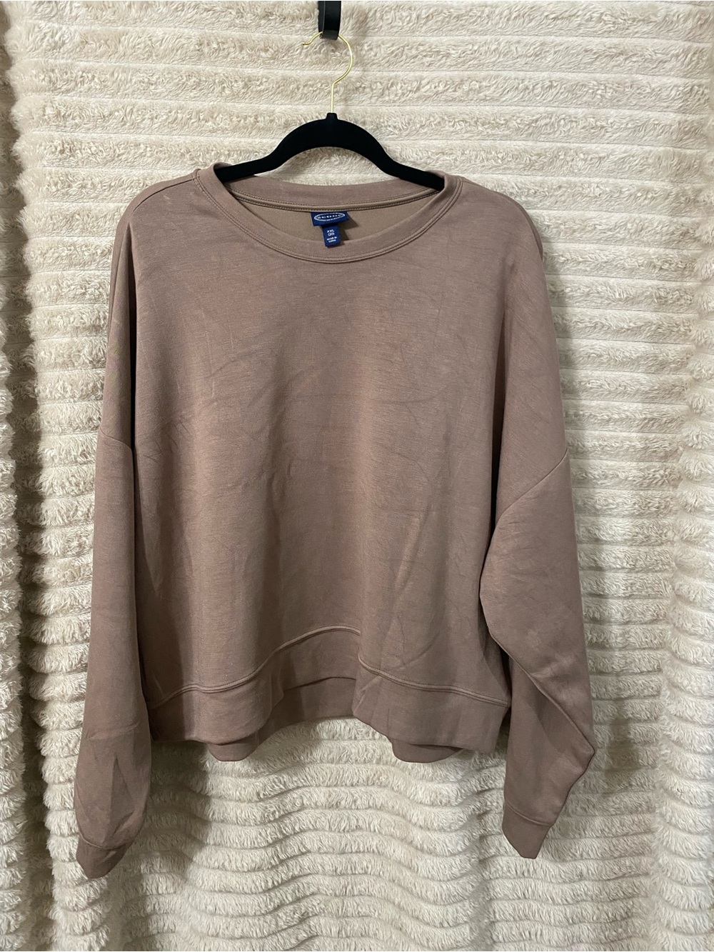 Classic Tan Crewneck Sweatshirt